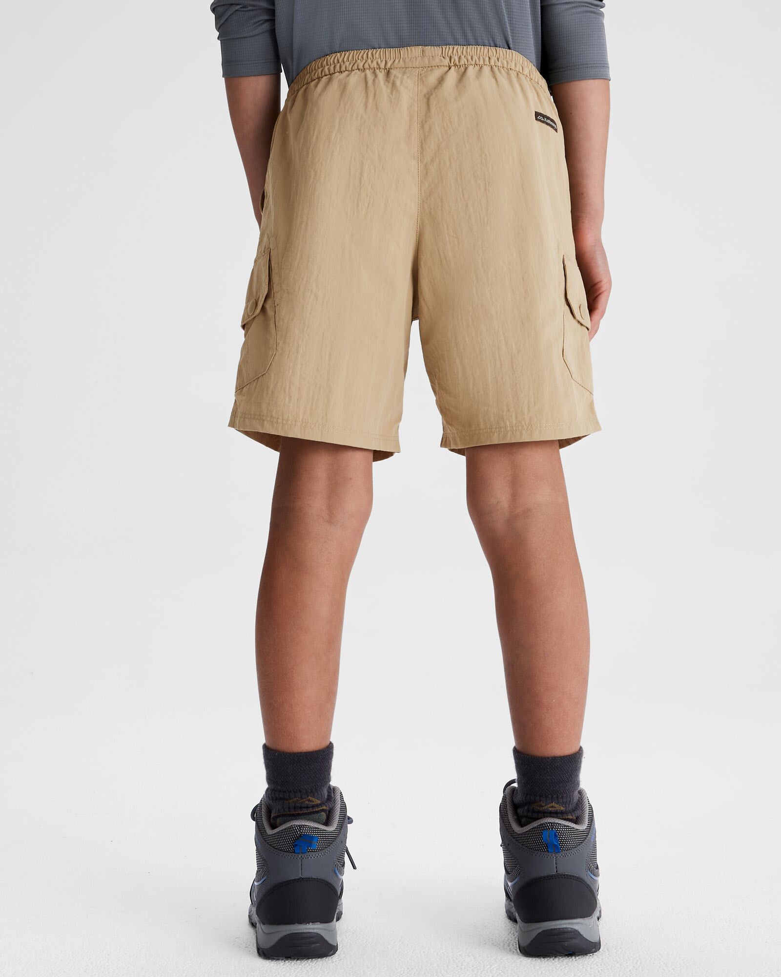 Boys' EVRY Day Cargo Shorts - Comfortable Olive Grey Casual Shorts for Kids | Perfect for Outdoor Play, School & Summer Activities