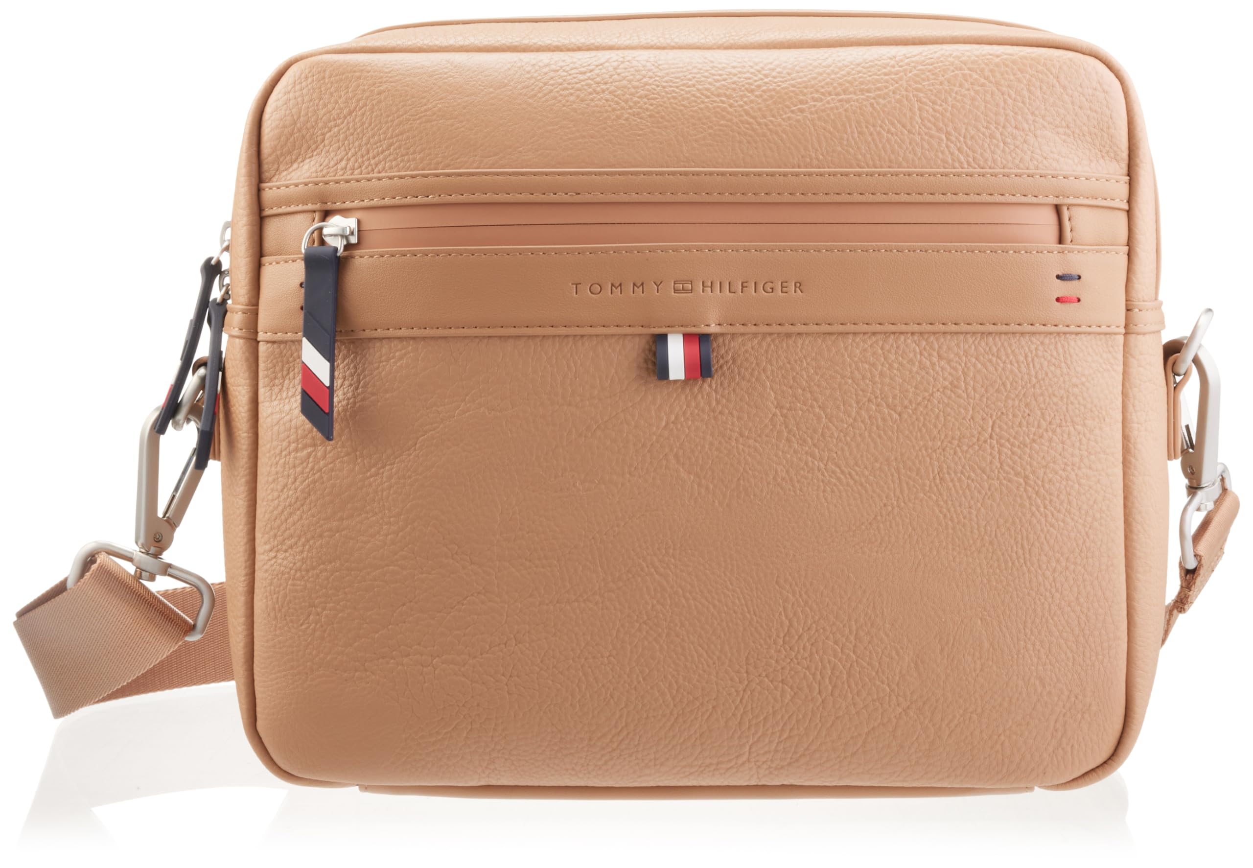 Tommy Hilfiger Men's Leo Crossbody Bag - Stylish & Durable for Travel, Work & Everyday Use