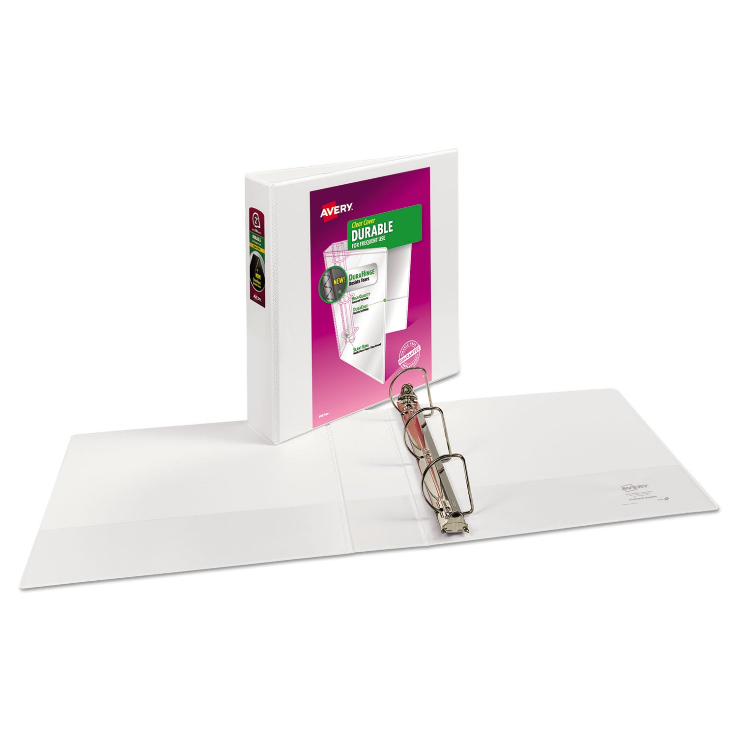 Avery® Durable 3-Ring Binder with DuraHinge™ Technology, 2