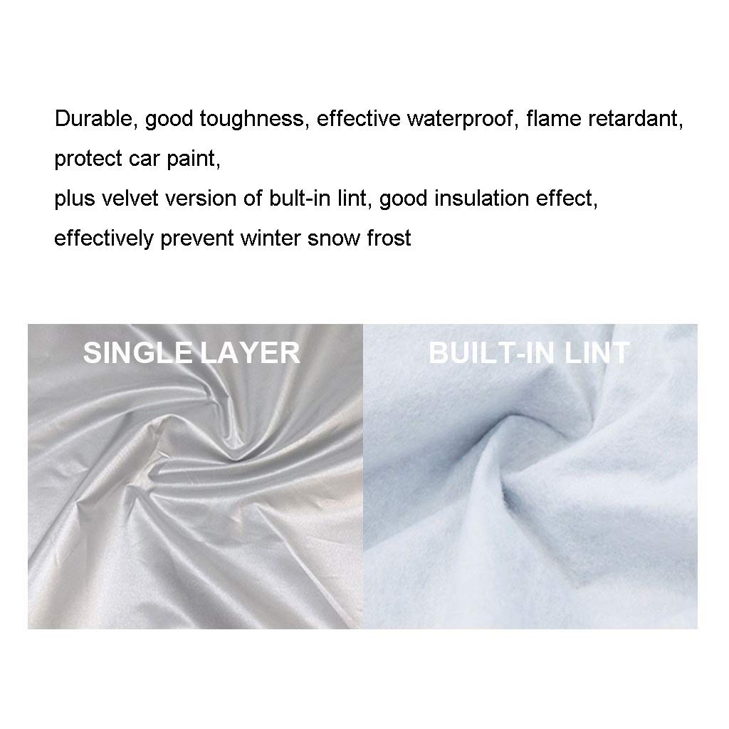 DUWEN All-Weather Car Cover for Mercedes-Benz AMG GLE 53 Coupe - Waterproof, UV Protection, Windproof & Dustproof Outdoor Full Vehicle Cover - Perfect for Garage Parking, Travel & Long-Term Storage