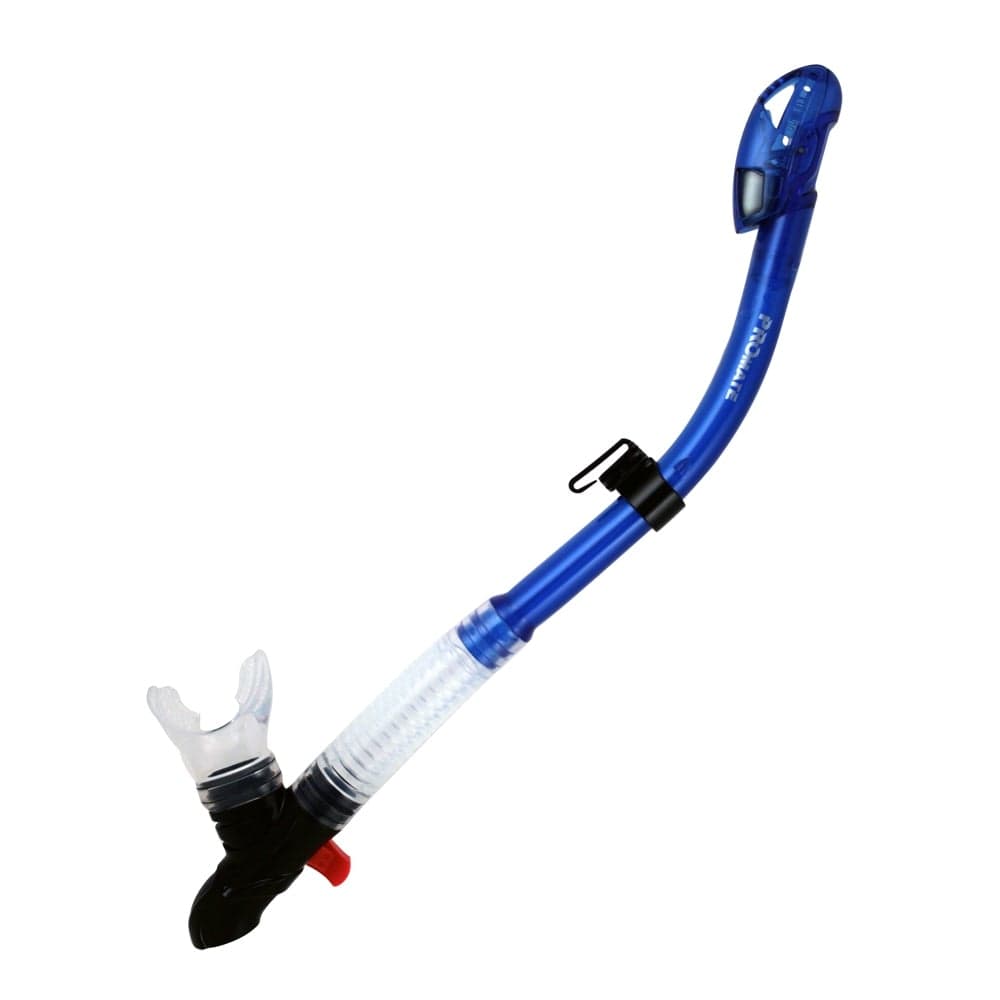 Promate Goby Ultra Dry Snorkel for Scuba Diving & Snorkeling - Comfortable Anti-Leak Design, Perfect for Ocean Adventures, Pool Training & Tropical Vacations (Model SK890)