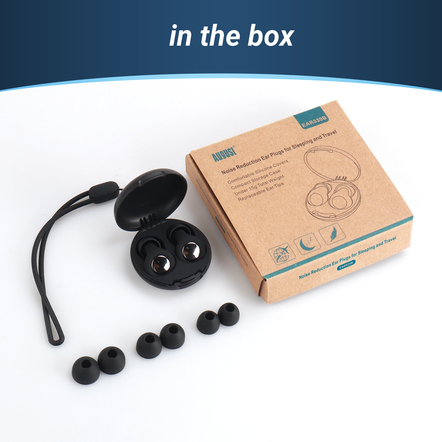 Noise Cancelling Ear Plugs for Sleeping - Soft Comfortable Earplugs Block Snoring, Traffic Noise & Anxiety Relief - Perfect for Small Ears, Travel & Night Shift Workers