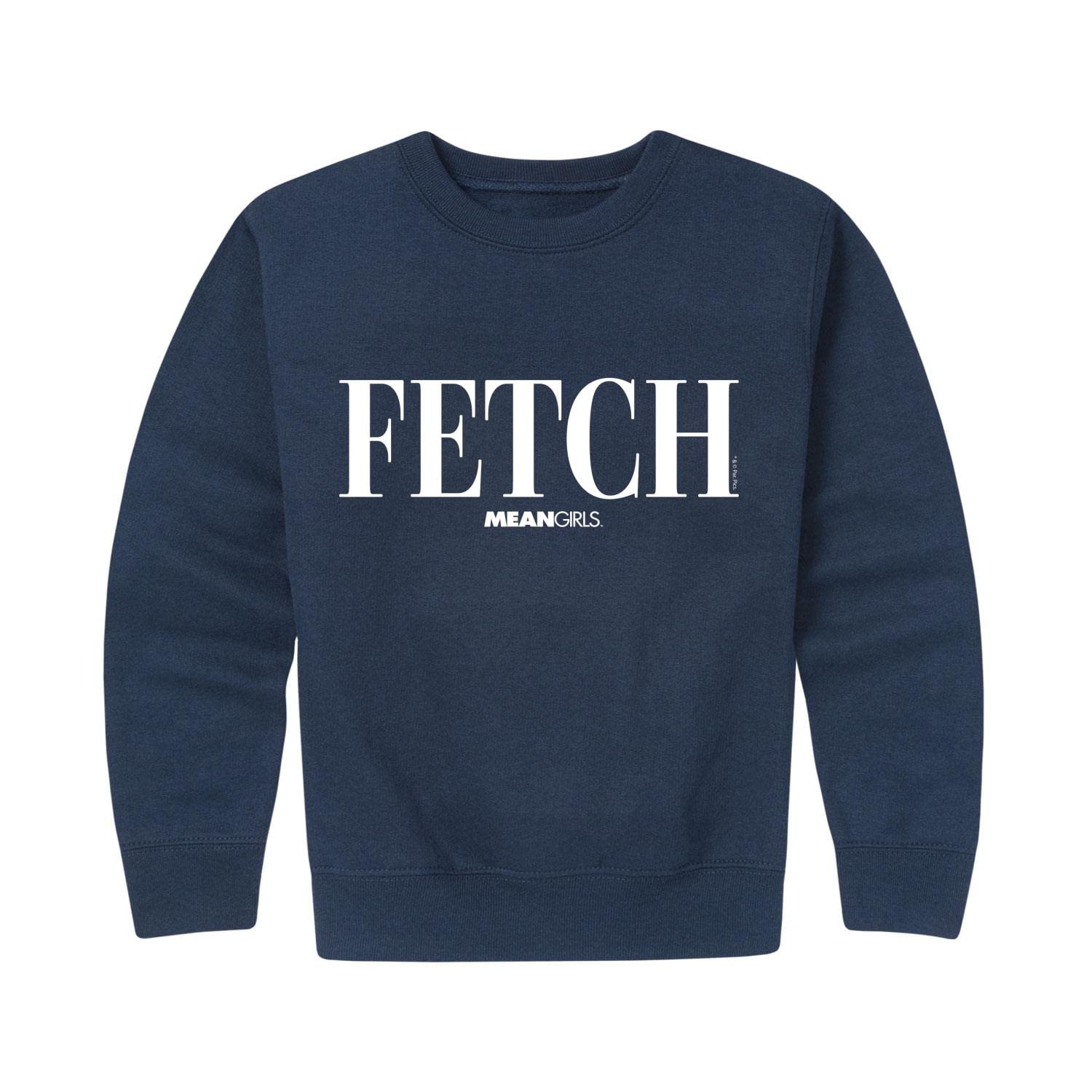 Hybrid Apparel Mean Girls Toddler & Youth Fleece Crewneck Sweatshirt | Cute Movie-Inspired Pullover for Kids & Teens | Perfect for School, Playdates & Family Outings