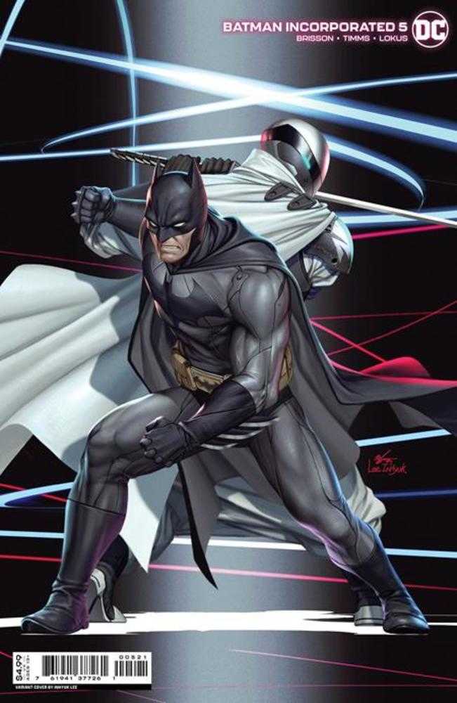 Batman Incorporated #5 Cover B Inhyuk Lee Card Stock Variant - Limited Edition Comic Book for Collectors & DC Fans - Perfect for Display & Gifting