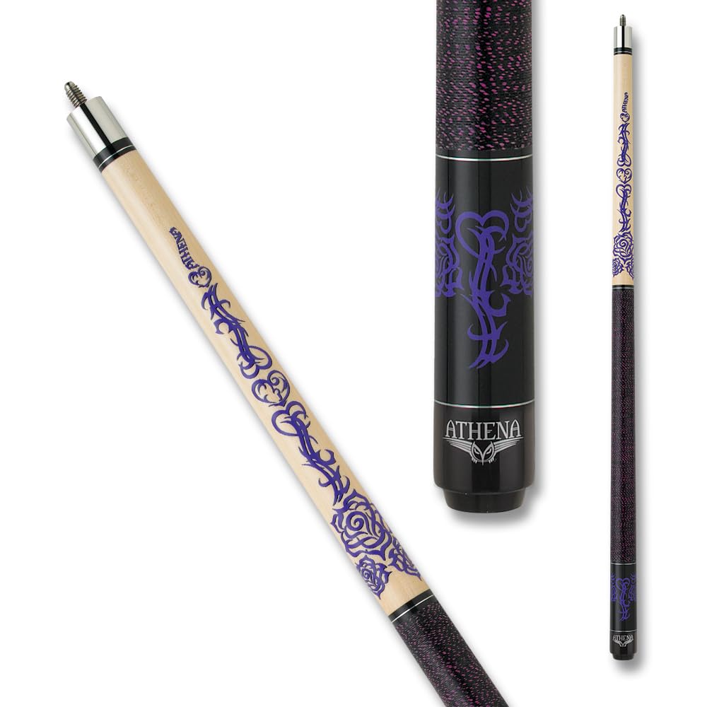 Athena ATH31 Tribal Key Pool Cue Stick - Professional Billiard Accessory for Players & Collectors | Perfect for Home Game Rooms, Bars, and Pool Halls