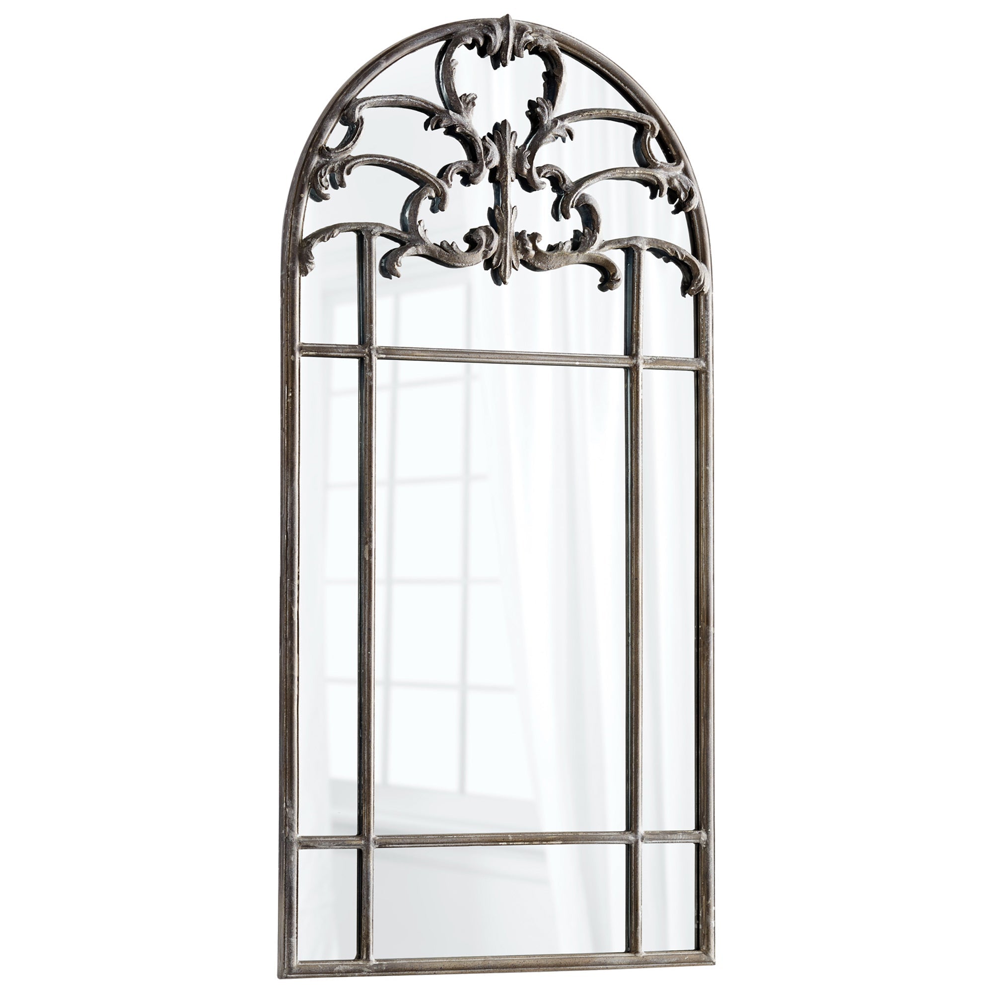 Cyan Design 07930 Patton Mirror in Rustic Bronze - Vintage Wall Mirror for Living Room, Bedroom & Entryway Décor