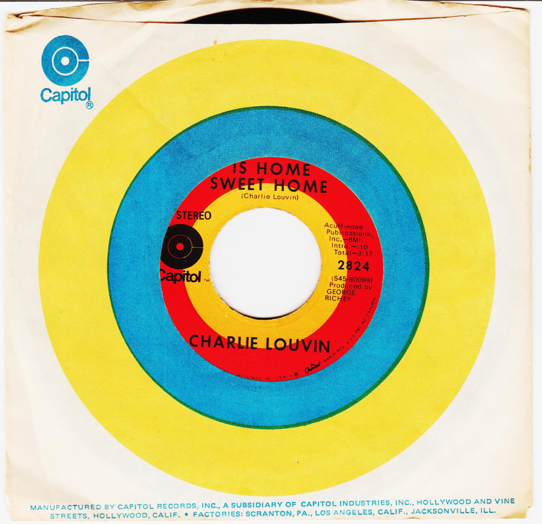 COME AND GET IT MAMA / IS HOME SWEET HOME 7-Inch Vinyl Single (45 RPM) - Perfect for Vintage Music Collectors & Retro Home Decor