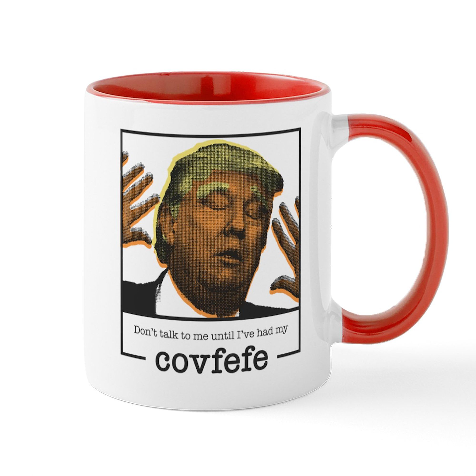 Covfefe Coffee Mug 11 oz (325 ml) - Ceramic Coffee Cup for Hot & Cold Drinks - Perfect for Home, Office & Gifts