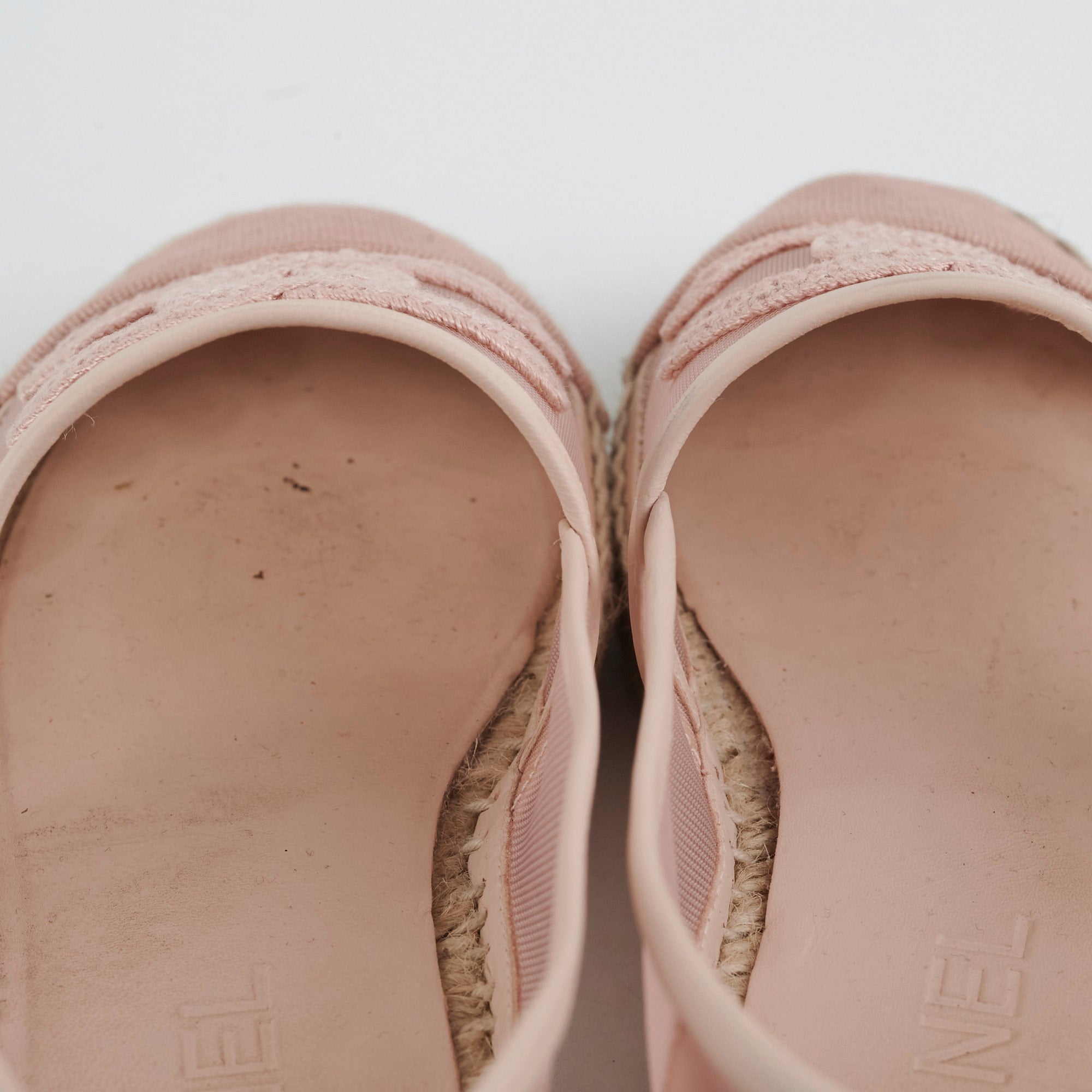 Chanel Pink Cord Cruise Espadrilles Women's Shoes Size 36 - Comfortable Summer Casual Flats for Beach, Vacation & Everyday Wear