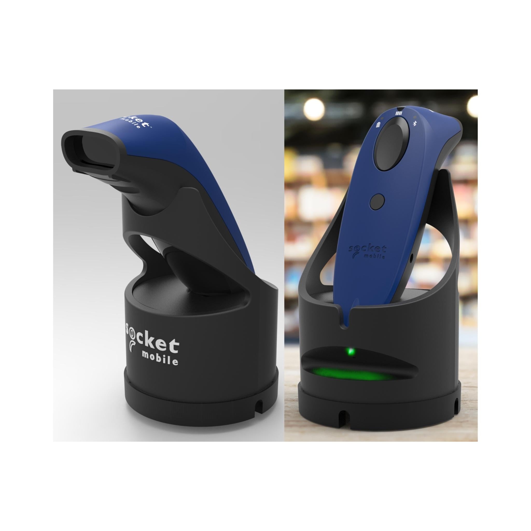 Socket Mobile S700 Series Wireless Charging Dock - Fast Qi-Compatible Charger for iPhone, Samsung & More - Perfect for Home, Office & Travel