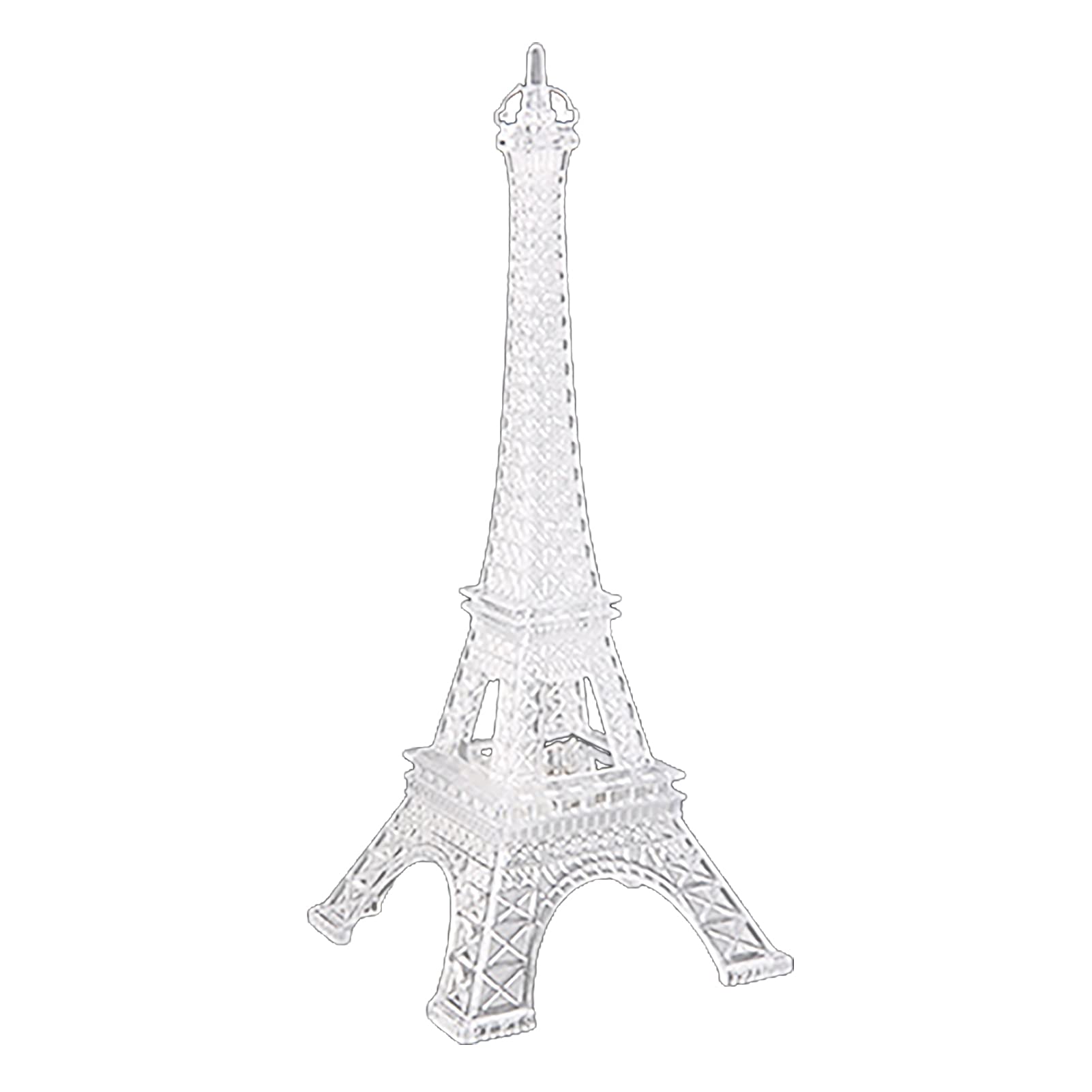 KOqwez33 LED Eiffel Tower Lamp - Color Changing Night Light, Paris-Themed Acrylic Desk Lamp, Romantic Bedroom Decor for Birthday & Christmas Gifts | Perfect for Home Office, Nursery, and Wedding Decorations
