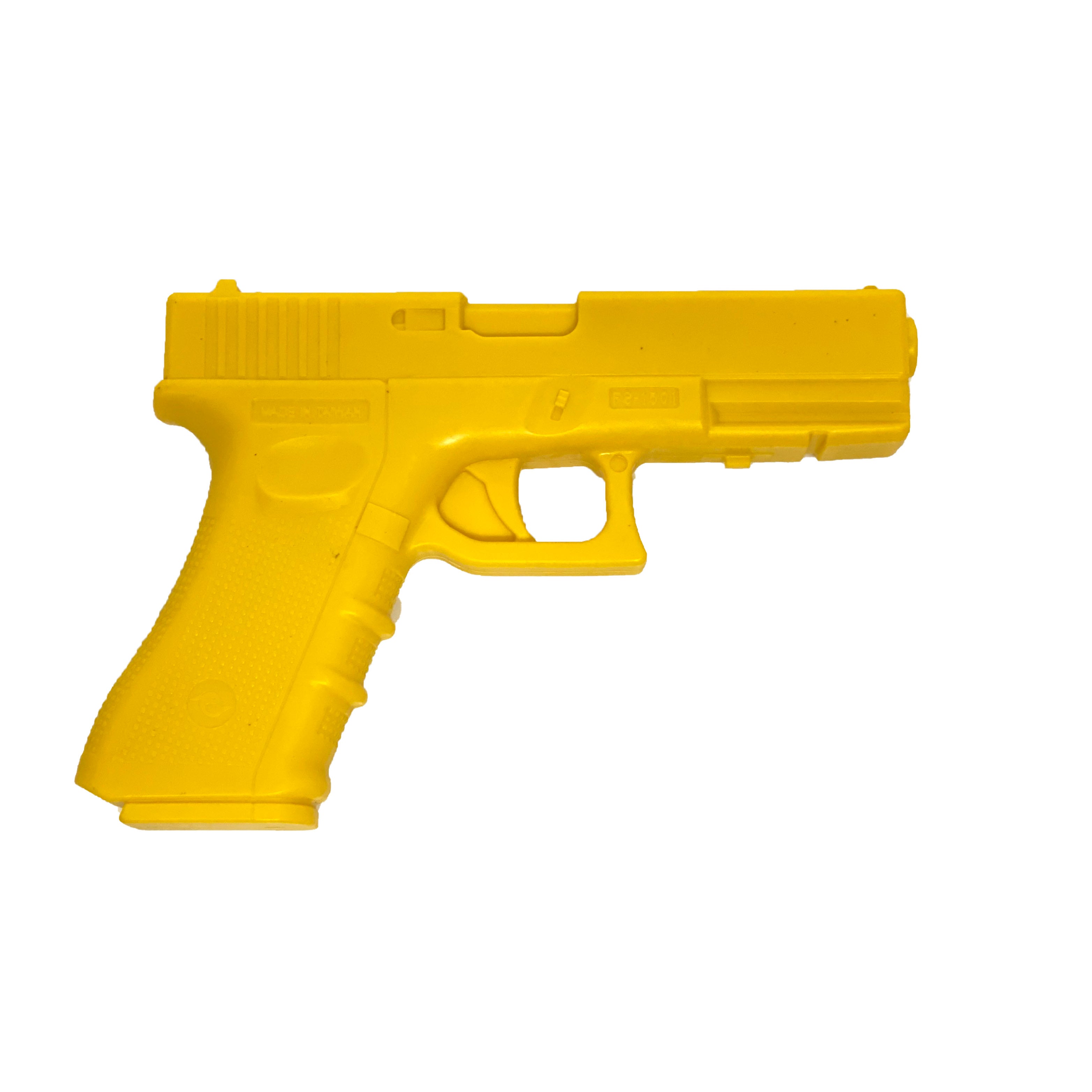 Realistic Solid Hard Poly Police Glock Pistol Prop - Perfect for Movie Props, Theater Productions, Cosplay & Airsoft Training Accessories