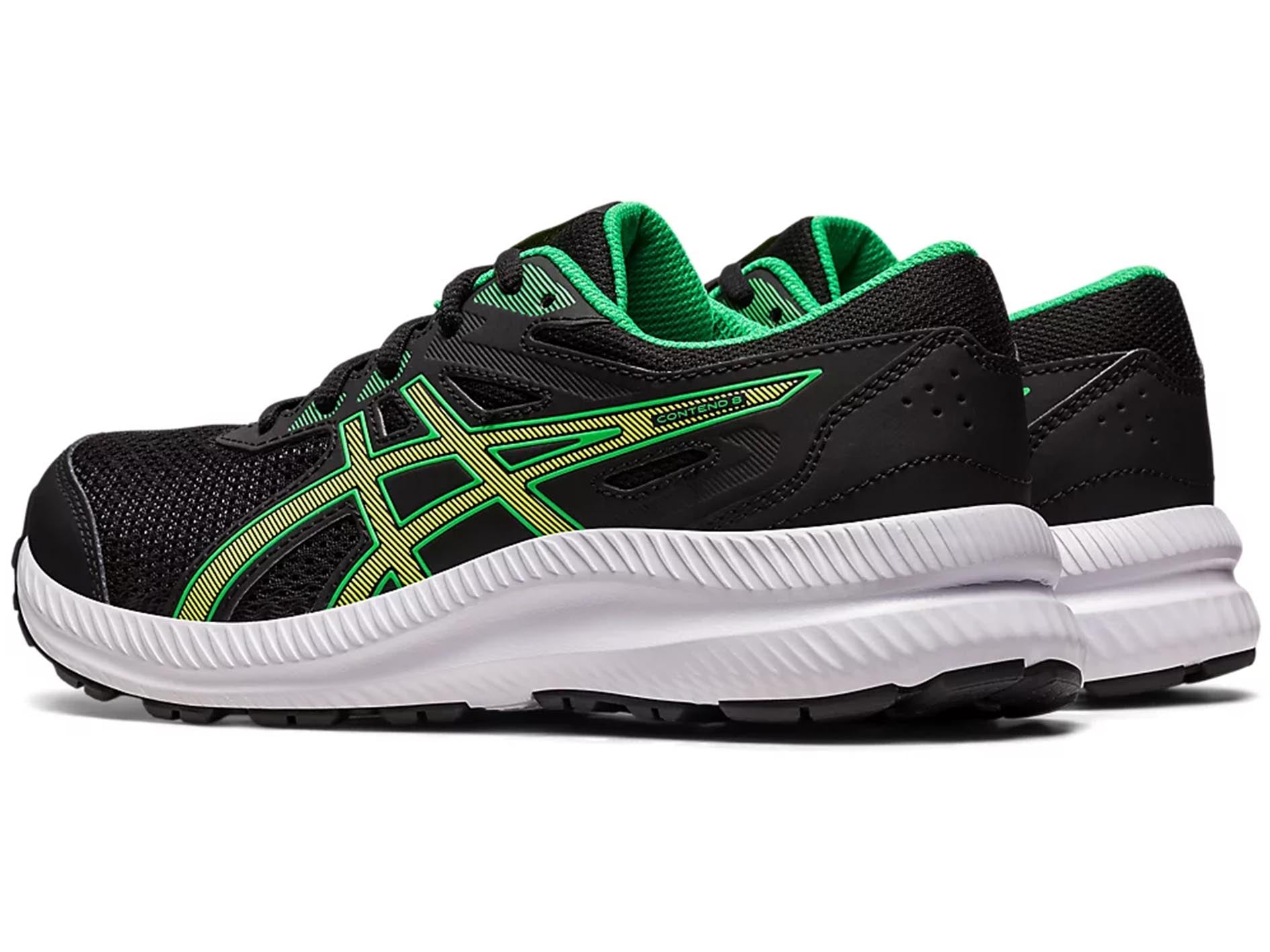 ASICS Kids Contend 8 GS Running Shoes - Lightweight & Durable Sneakers for Boys & Girls - Perfect for School, Sports & Daily Activities