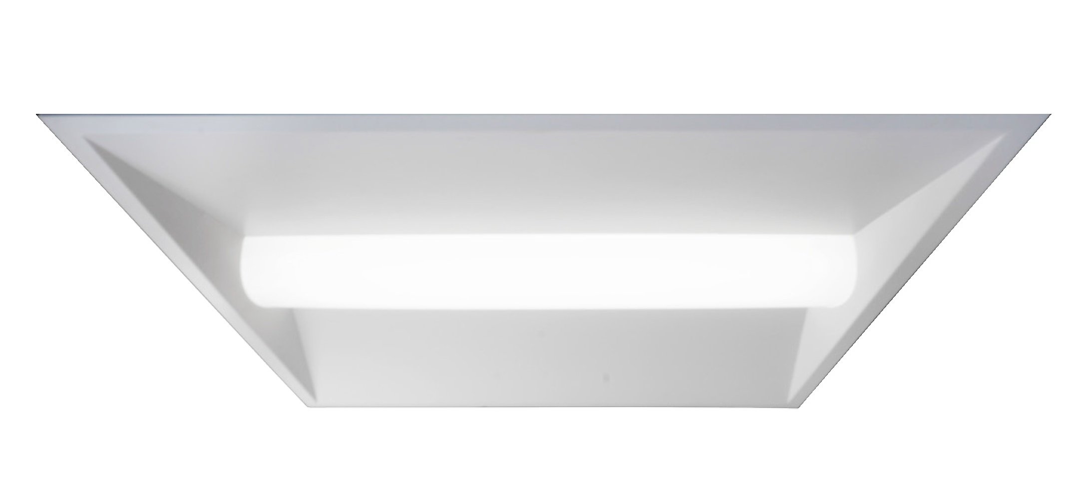 NICOR Lighting 2x2 Ft LED Retrofit Ceiling Troffer Kit with Precision Engineered Diffuser (T3R-22-S-MV-40) - Energy Efficient Office Lighting Solution for Commercial Spaces & Drop Ceilings