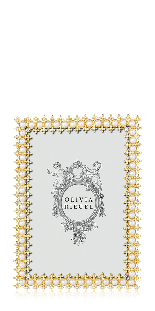 Elegant Crystal & Pearl Photo Frame - Perfect for Wedding, Anniversary, and Home Decor Gifts