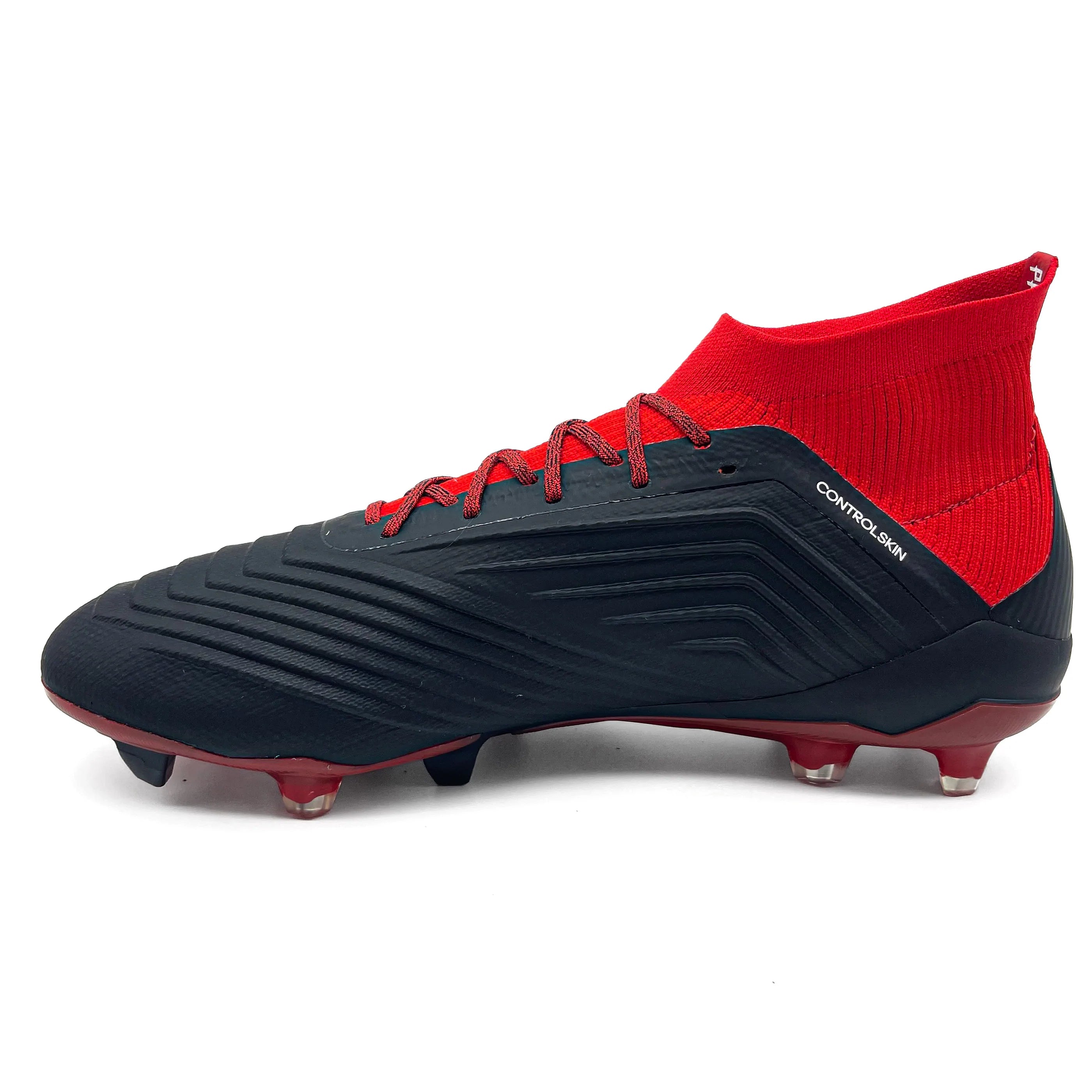 Adidas Predator 18.1 FG Soccer Cleats - Core Black | Firm Ground Football Boots for Men | Perfect for Competitive Matches & Training Sessions