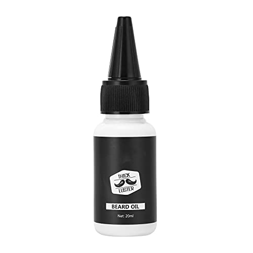 Natural Beard Oil for Men with Plant-Based Ingredients - 20ml Moisturizing & Conditioning Beard Oil for Soft, Healthy Facial Hair - Perfect for Daily Grooming & Styling