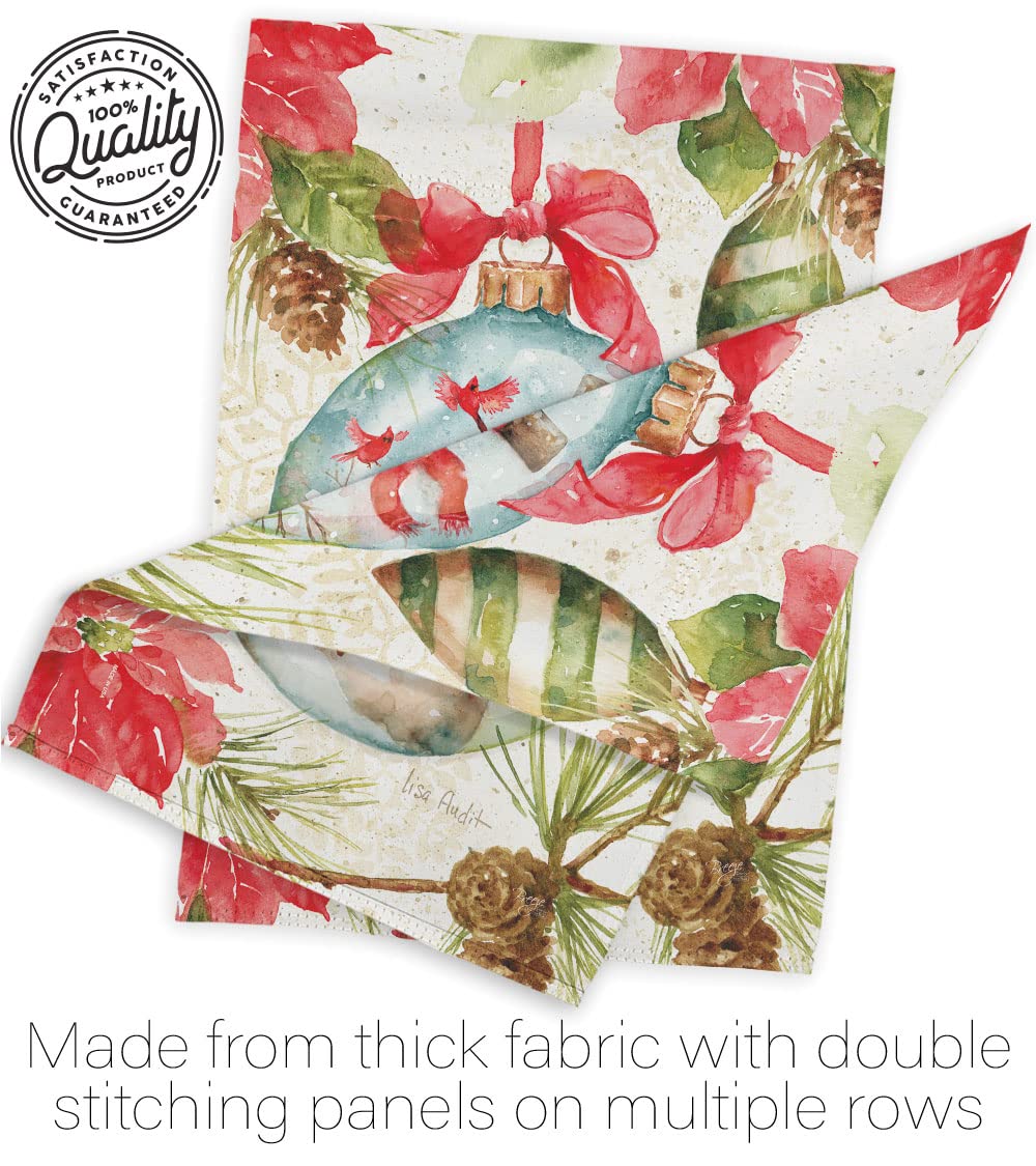 Woodland Holiday Winter Wonderland House Flag Set 28
