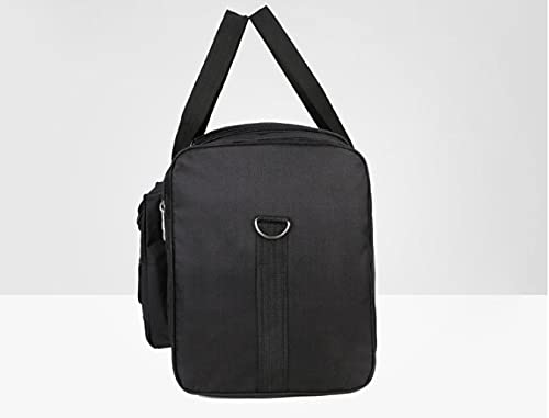 Durable 21 Inch Black Duffle Bag for Travel, Gym & Sports - Waterproof & Lightweight Duffel Bag for Men & Women - Perfect for Workouts, Weekend Trips & Outdoor Adventures