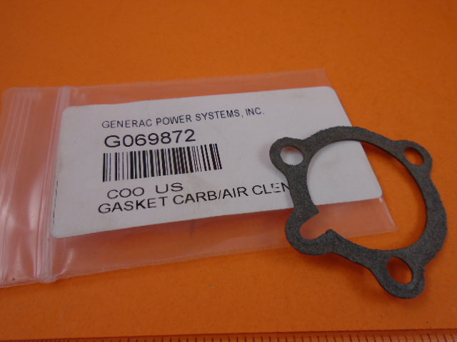 Generac 069872 Airbox to Carburetor Gasket Replacement Part - Compatible with Generac Engines - Perfect for Small Engine Repair & Maintenance