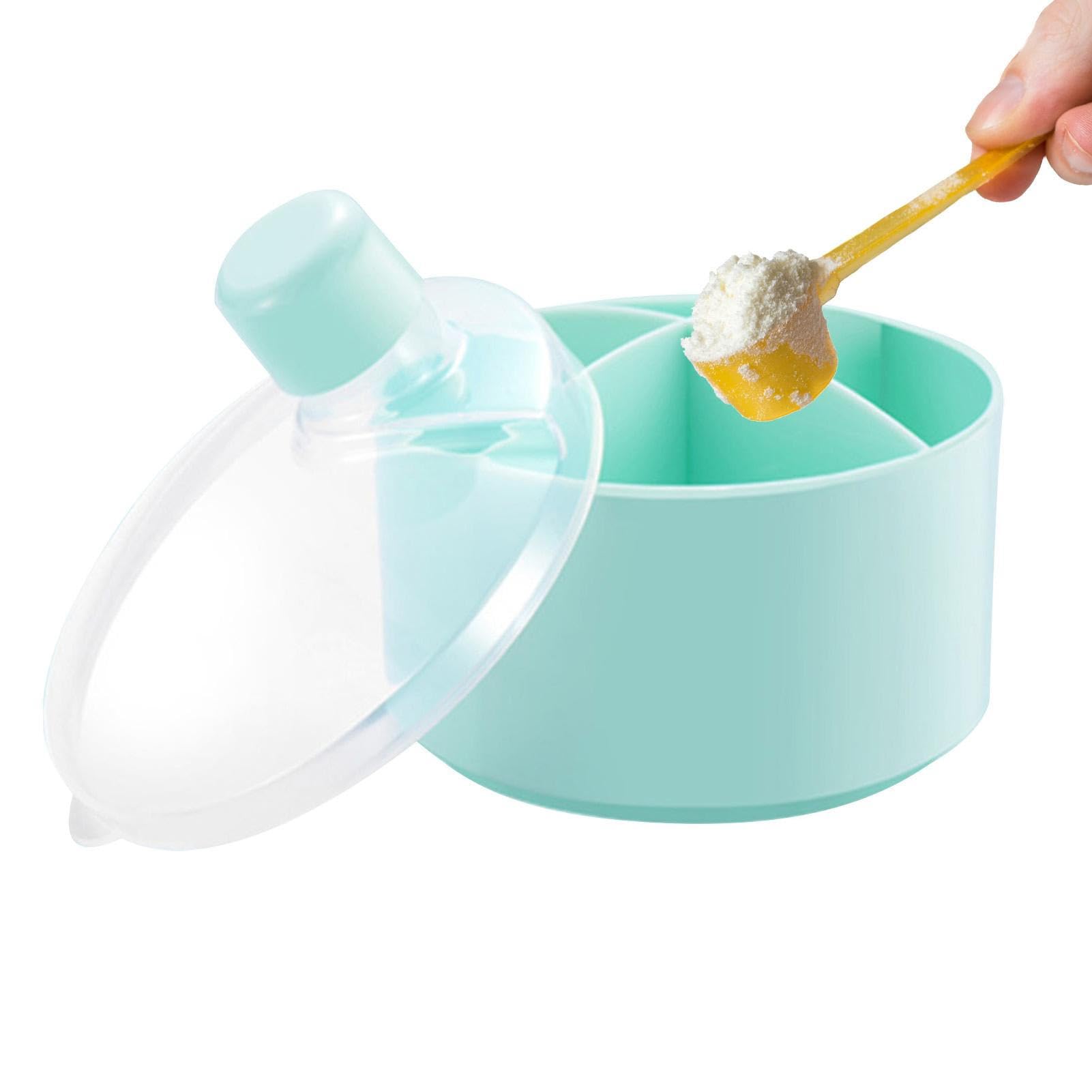 Premium Baby Milk Powder Dispenser - Portable Travel Formula Container with Airtight Seal for Infant Feeding, Camping & Home Use - Ideal for Storing Powdered Milk, Snacks & Fruits