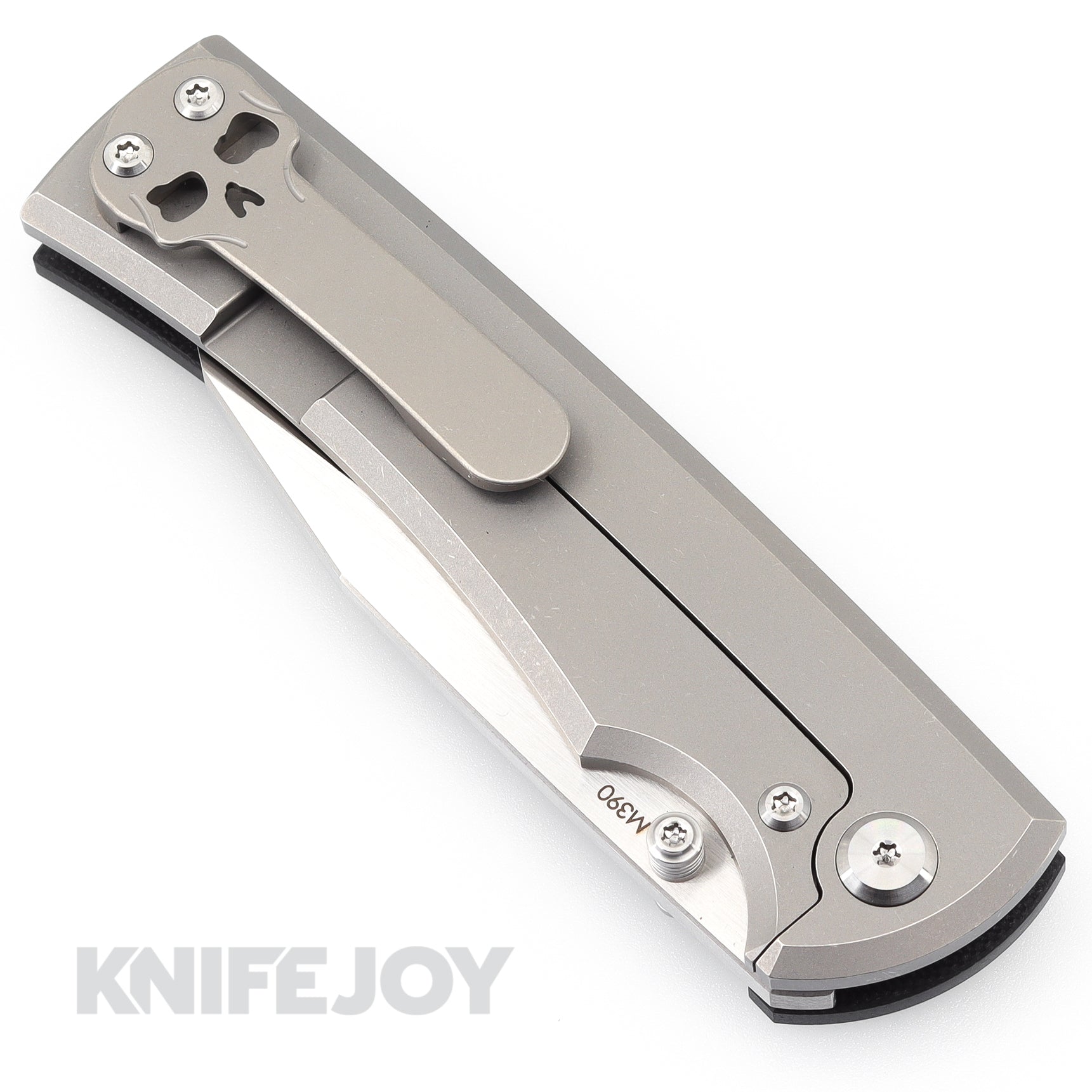 Chaves Knives Sangre 229 - Premium Wharncliffe Blade with Black G10 & Titanium Handles - EDC Tactical Folding Knife for Outdoor, Camping & Survival Gear