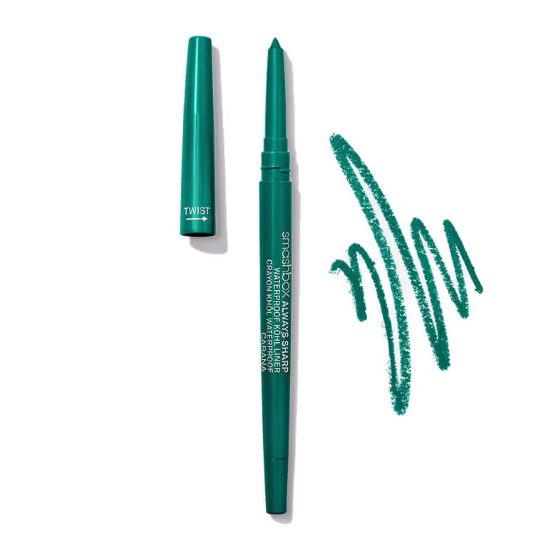 Smashbox Always Sharp Waterproof Kohl Eyeliner - Long-Lasting Smudge-Proof Eye Liner Pencil for Waterline & Tightlining - Perfect for Day to Night Makeup Looks