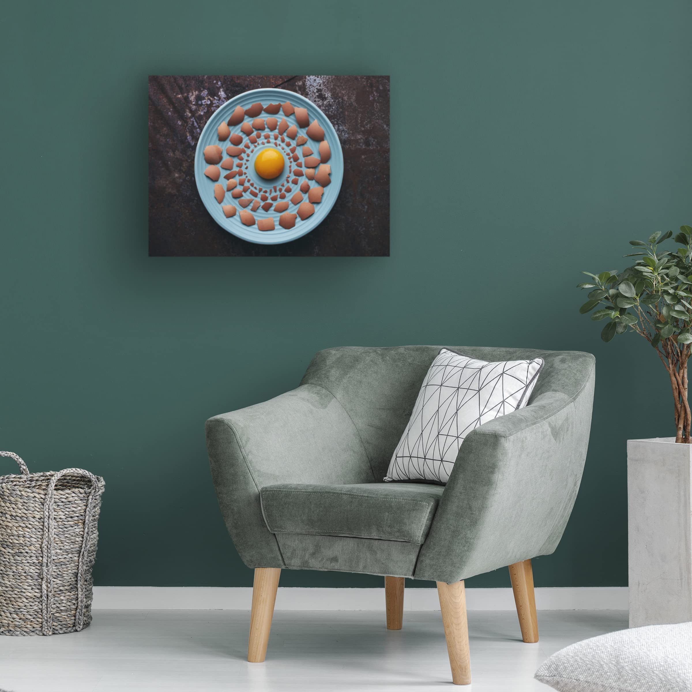 Trademark Fine Art 'Sacrosanct' Canvas Wall Art Painting by Aleksandrova Karina - Modern Abstract Home Decor for Living Room, Bedroom & Office