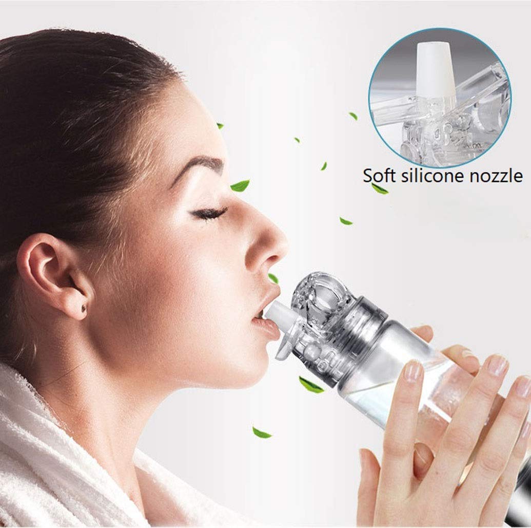 SPE & PEM Hydrogen Water Bottle Generator with LED Display - Portable Hydrogen Rich Water Maker Ionizer with Tube - Anti-Aging Health Water Cup for Home, Travel & Fitness