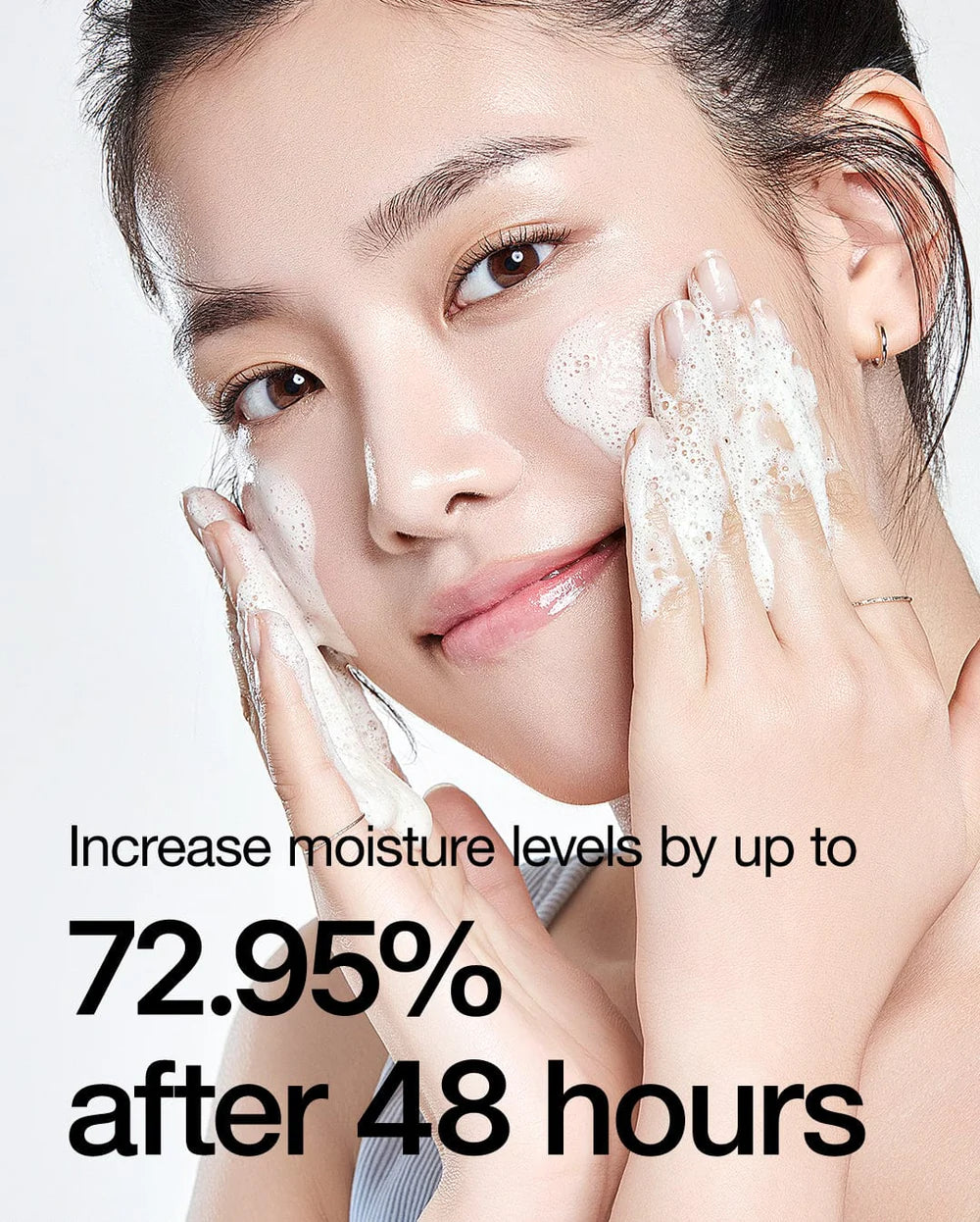 ANUA 8 Hyaluronic Acid Hydrating Gentle Foaming Cleanser 150ml - Korean Skincare for Dry & Sensitive Skin | Daily Face Wash for Hydration & Soothing | Perfect for Morning & Night Routine
