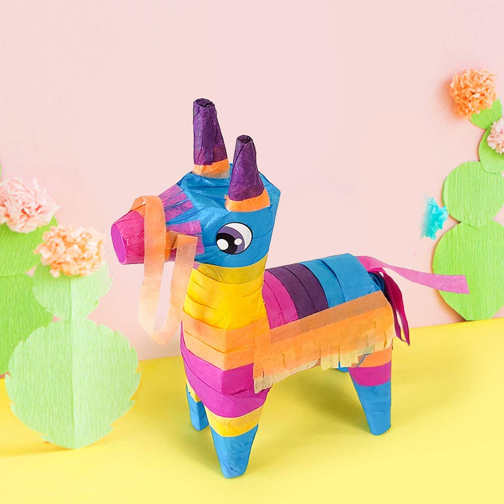 Amosfun Creative Sugar Filled Pinata Toy - Smashing Party Game for Kids Birthday & Outdoor Activities - Perfect for Birthday Parties, Backyard Fun & Family Gatherings