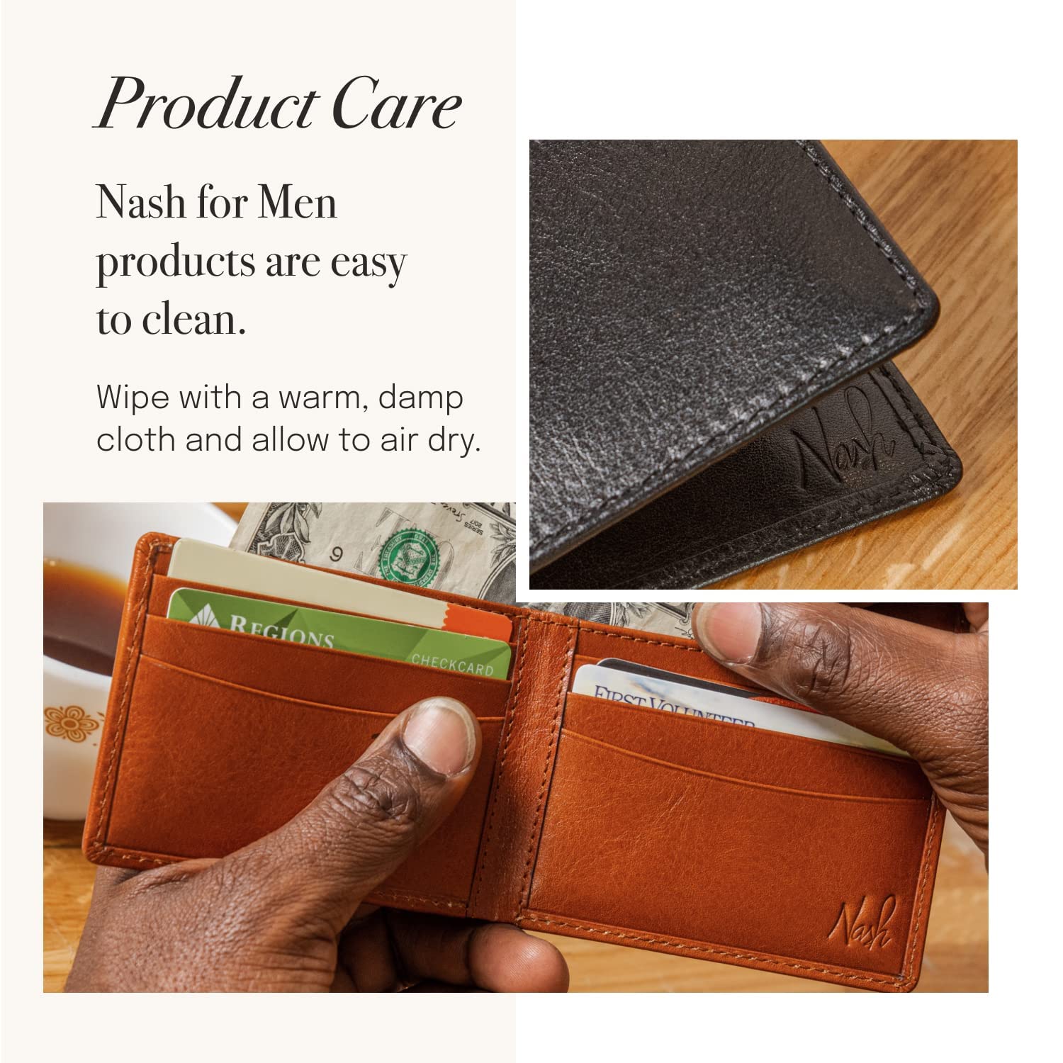 Patricia Nash Men's Travel Toiletry Bag - Waxed Cotton Canvas Dopp Kit with Brushed Brass Hardware & Zipper Closure | Stylish Moto Design Toiletry Organizer for Business Trips, Gym, Camping & Vacation Essentials