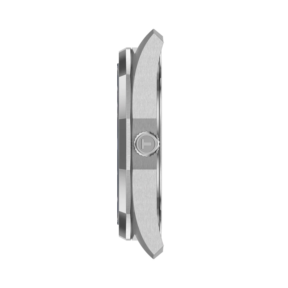 PRC 100 Solar Quartz 39mm Silver Stainless Steel Bracelet Watch for Men - Perfect for Outdoor Activities, Business & Casual Wear