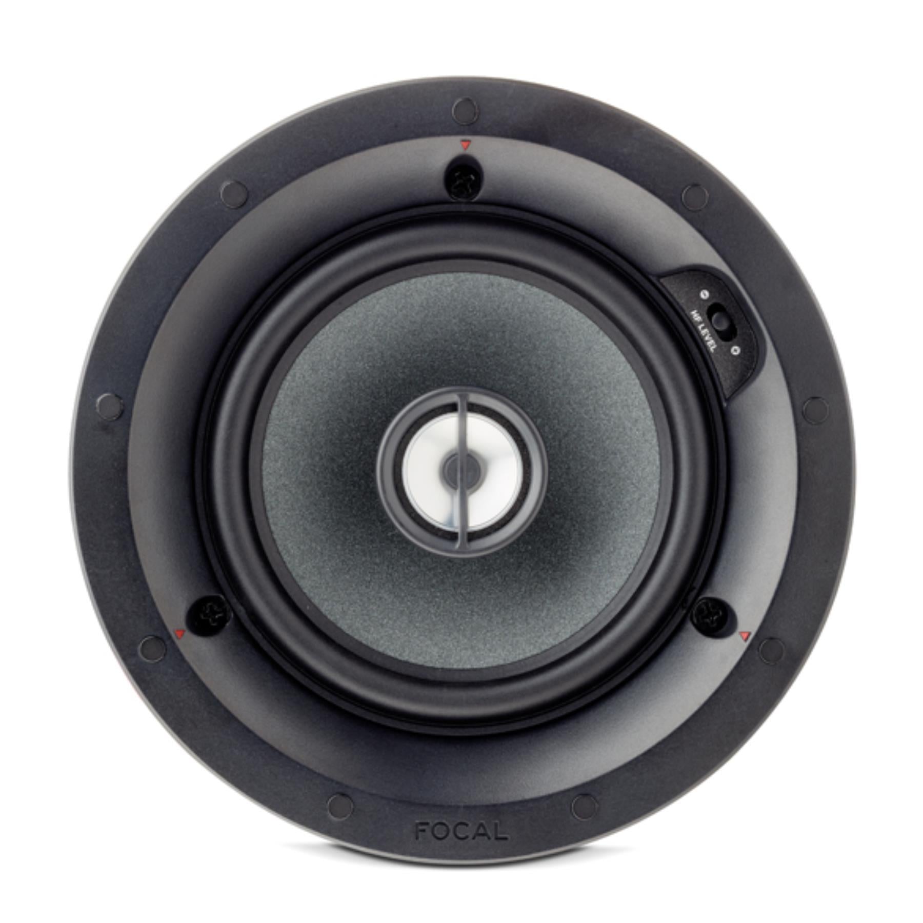 Focal 100 ICW5 In-Wall/In-Ceiling 2-Way Coaxial Speaker - High-Quality Home Audio for Living Room, Bedroom & Home Theater System