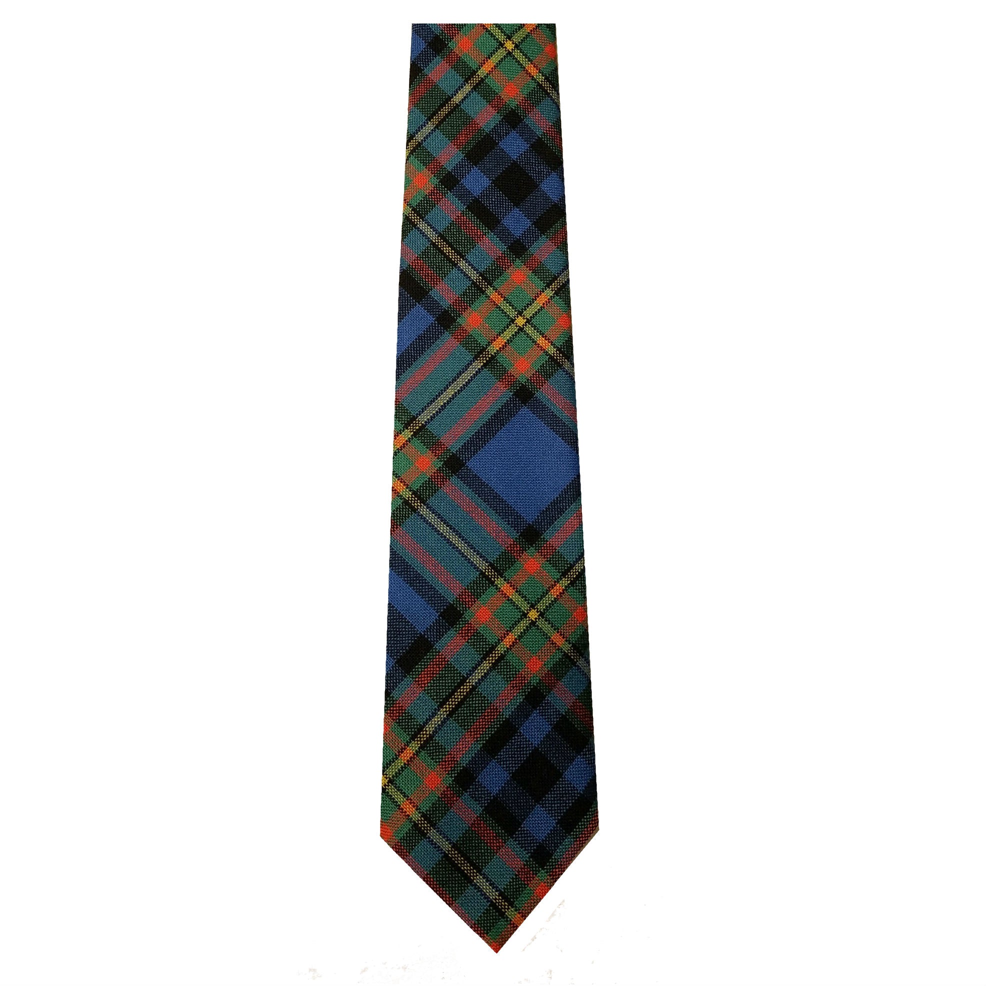 Premium Wool Tartan Neckties for Men - 27 Classic Ancient Color Patterns - Perfect for Weddings, Business Meetings & Formal Events
