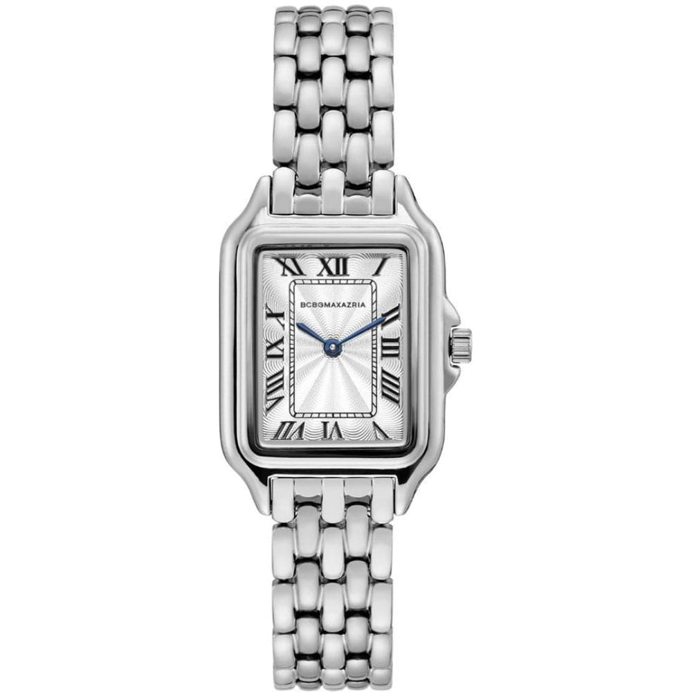 BCBGMAXAZRIA BG50998006 Women's Fashion Watch - Elegant Stainless Steel Bracelet & Crystal Accents - Perfect for Office, Party & Everyday Wear