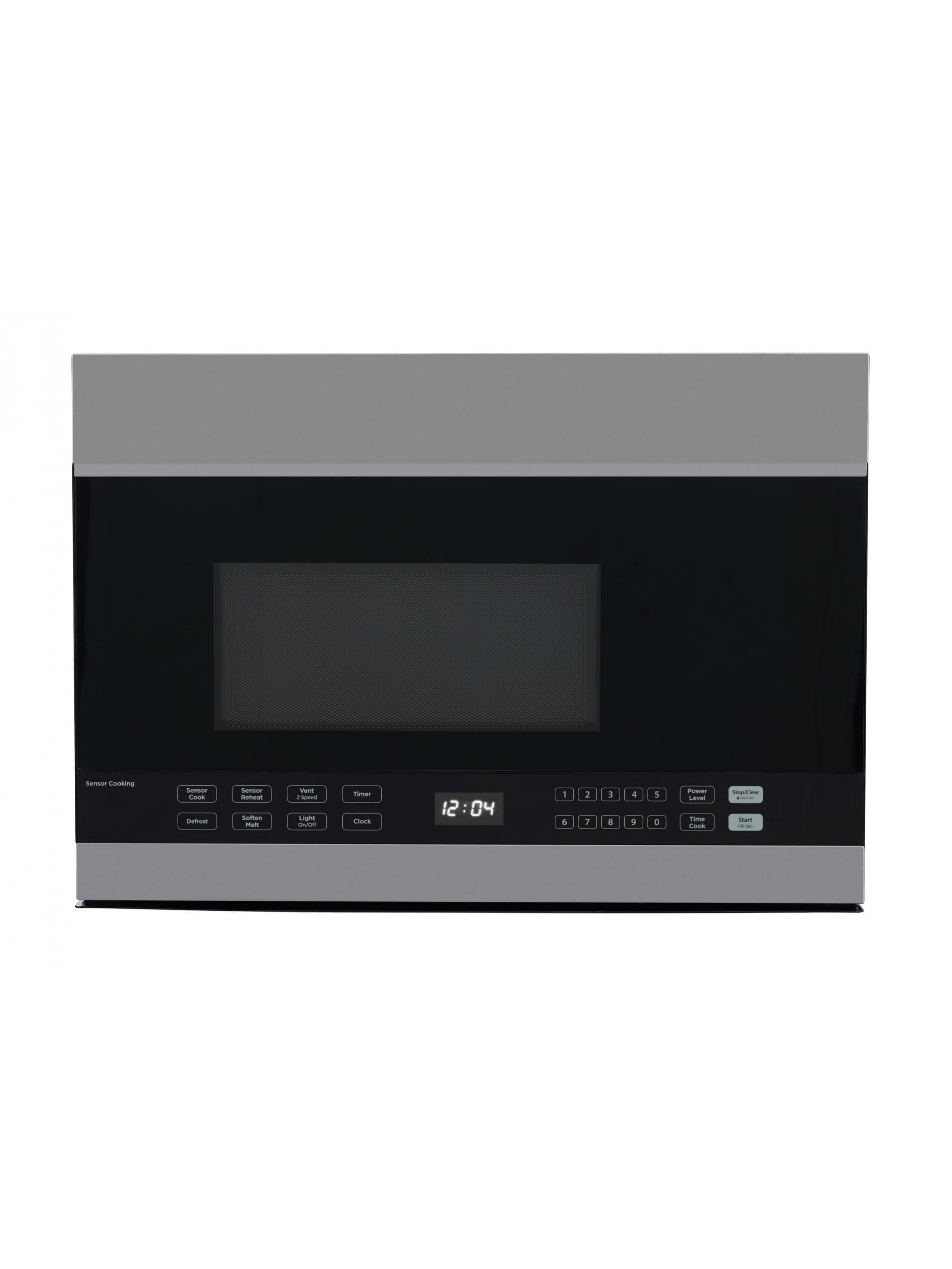 Danby DOM014401G1 1.4 cu. ft. Stainless Steel Over The Range Microwave Oven - Perfect for Kitchen Remodeling & Space-Saving Cooking