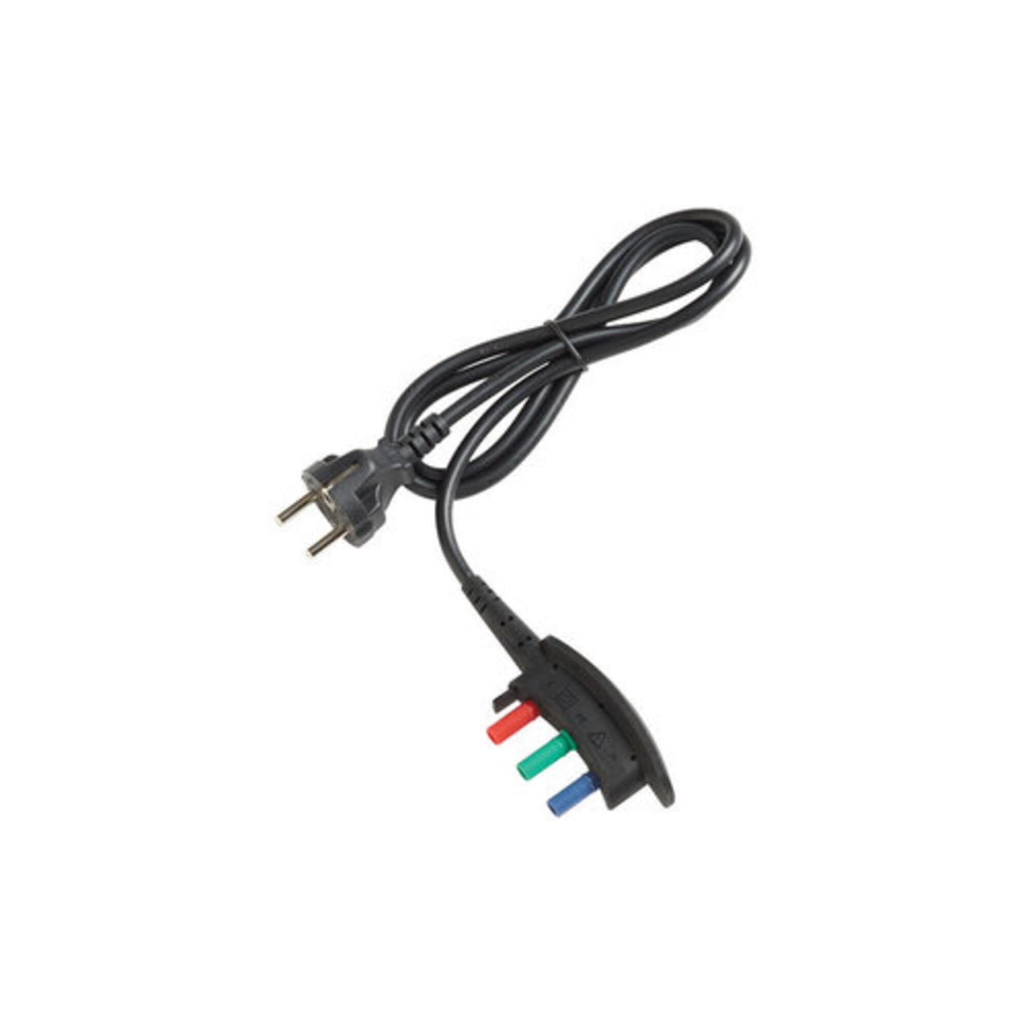 Fluke 166X-MTC-NA Replacement Power Cord for 1660 Series Multimeters - US Plug (110V) - Compatible with Fluke 1662, 1663, 1664 Electrical Testers - Ideal for Electricians, HVAC Technicians & Industrial Maintenance