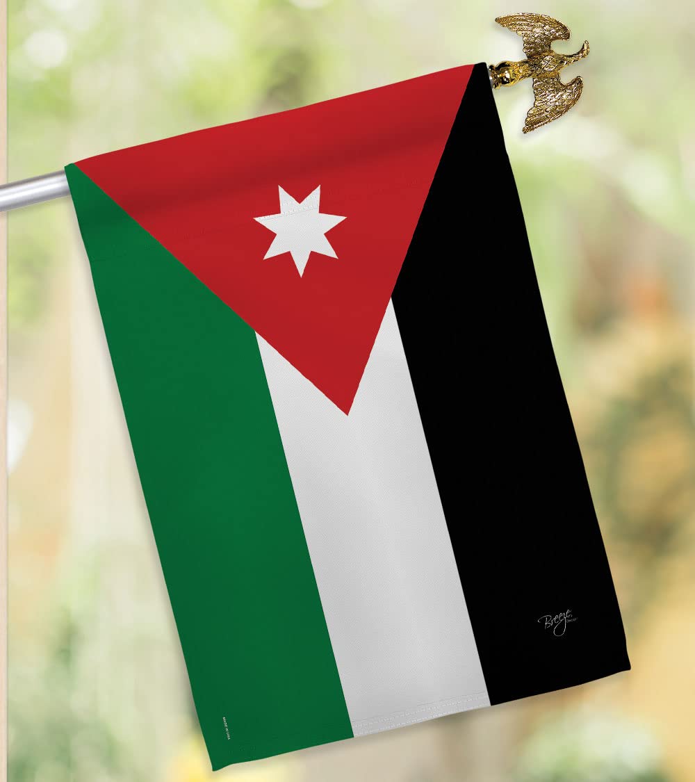 Jordan Nationality House Flag Set - 28