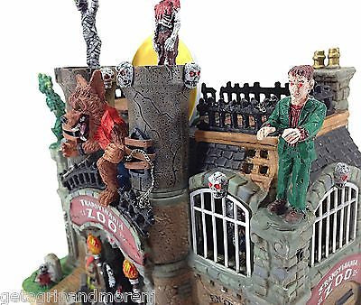 Lemax Spooky Town Halloween Village Set - Transylvania Zoo Monsters Costume & Decorations for Halloween Party, Home Display & Collectibles