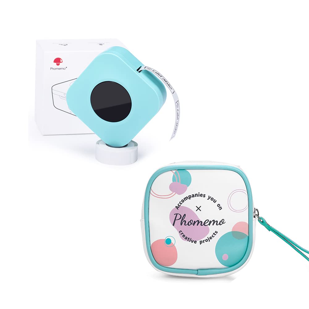 Phomemo Q30S Label Maker with Protective Carry Bag Bundle - Perfect for Home, Office & Shipping Organization