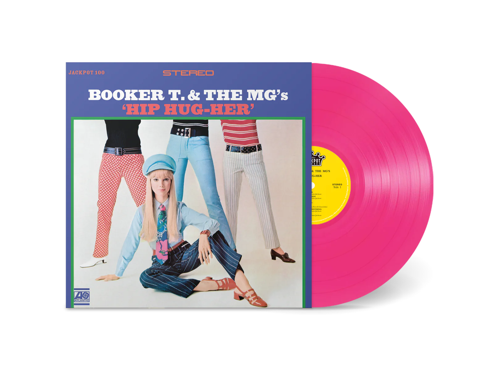 Booker T. & the MG's - Hip Hug-Her (Limited Edition Hot Pink Vinyl LP) | Classic Soul & R&B Record | Perfect for Vinyl Collectors & Music Enthusiasts