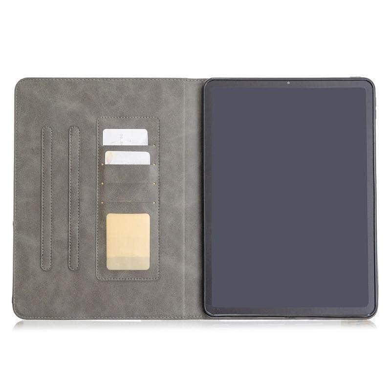 2020 iPad Pro 11 Inch Smart PU Leather Case with Card Holder & Stand - Perfect for Work, Travel & Daily Protection