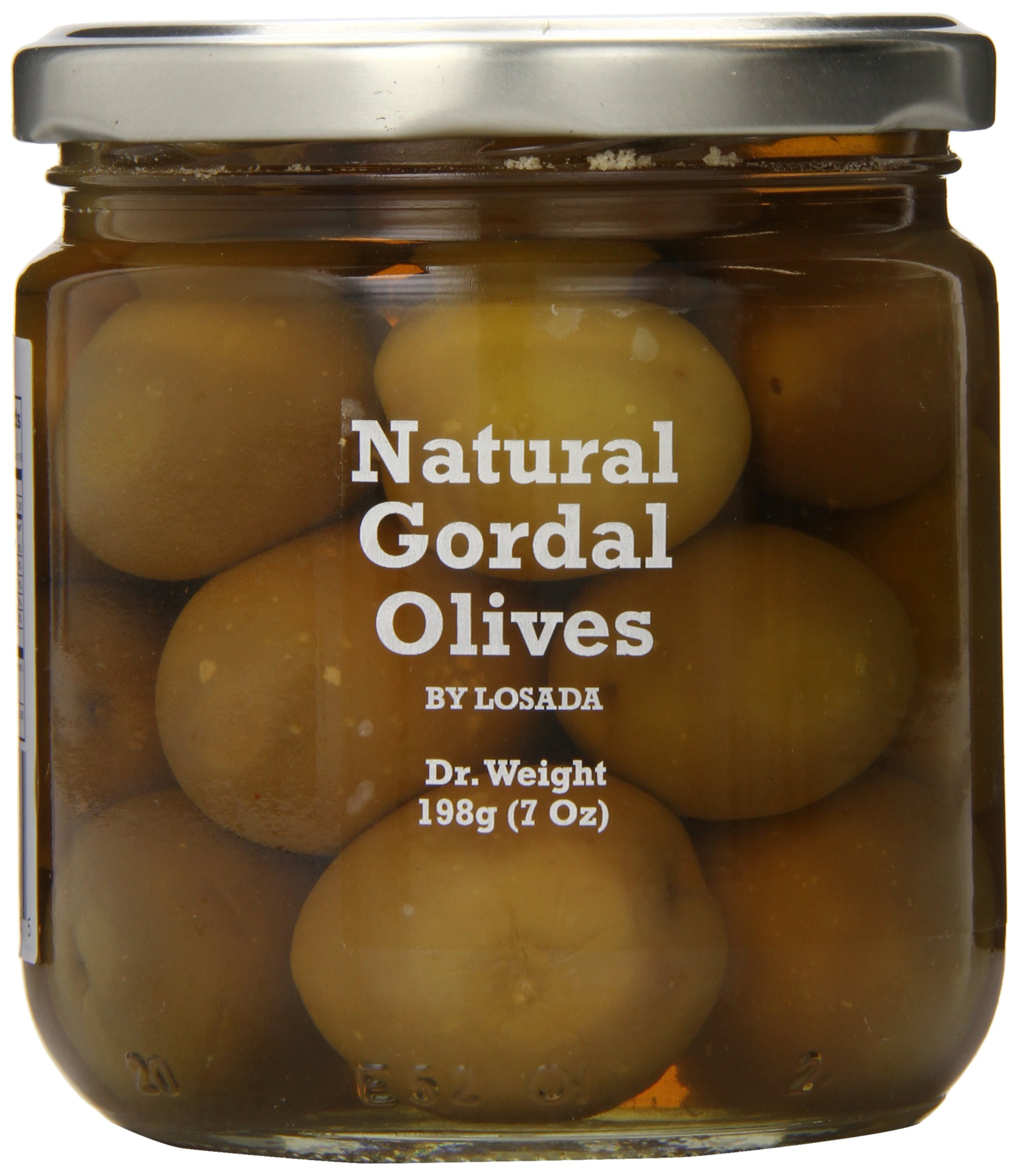 Dequmana Gordal Olives - Premium Spanish Green Olives, 7 oz Jar - Perfect for Salads, Charcuterie Boards & Mediterranean Recipes