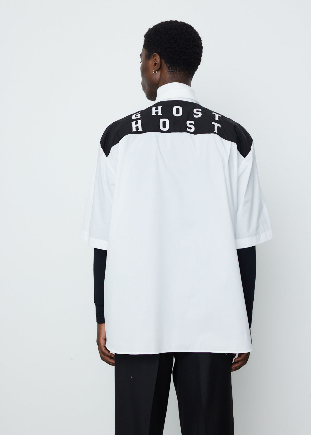 Stylish Bicolor Embroidered Shirt for Men - Perfect for Casual Outings & Office Wear | Americano Fashion