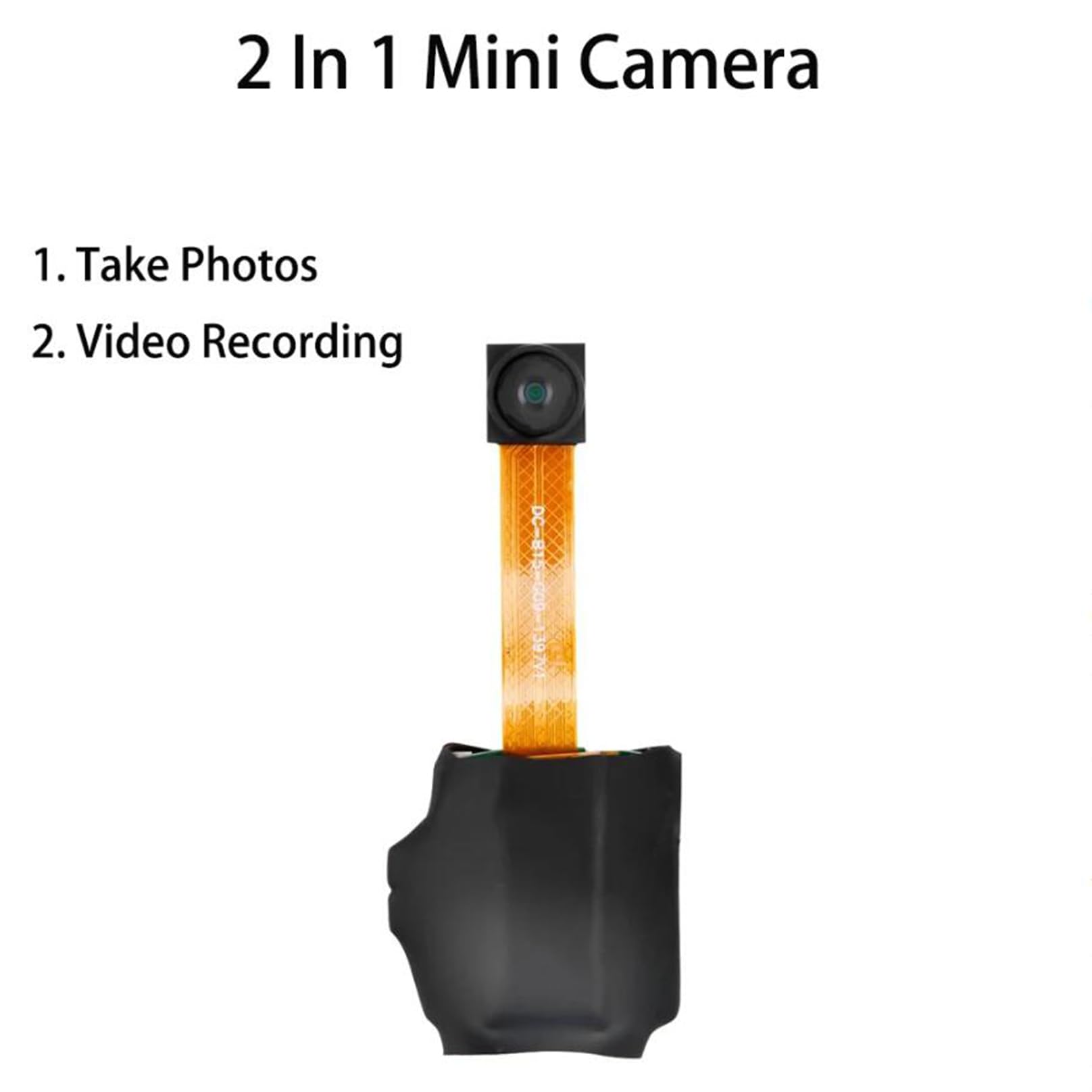 BTURYT HD Mini DIY Camera Module - 3-in-1 Portable Sports Camera for Photo, Video & Audio Recording | Perfect for Action Shots, Vlogging & Outdoor Adventures