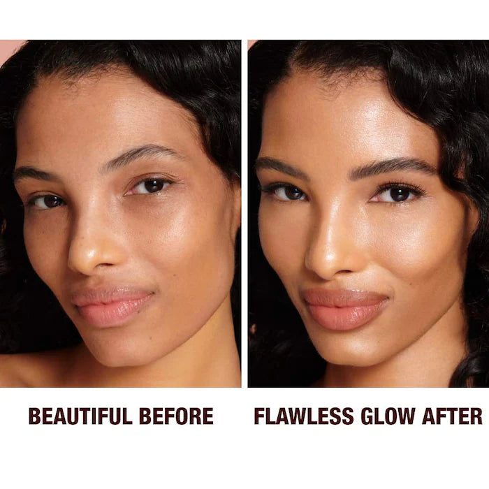 Charlotte Tilbury Hollywood Flawless Filter Radiant Glow Primer - Illuminating Face Base Makeup for Flawless Skin | Perfect for Red Carpet, Photoshoots & Everyday Glow