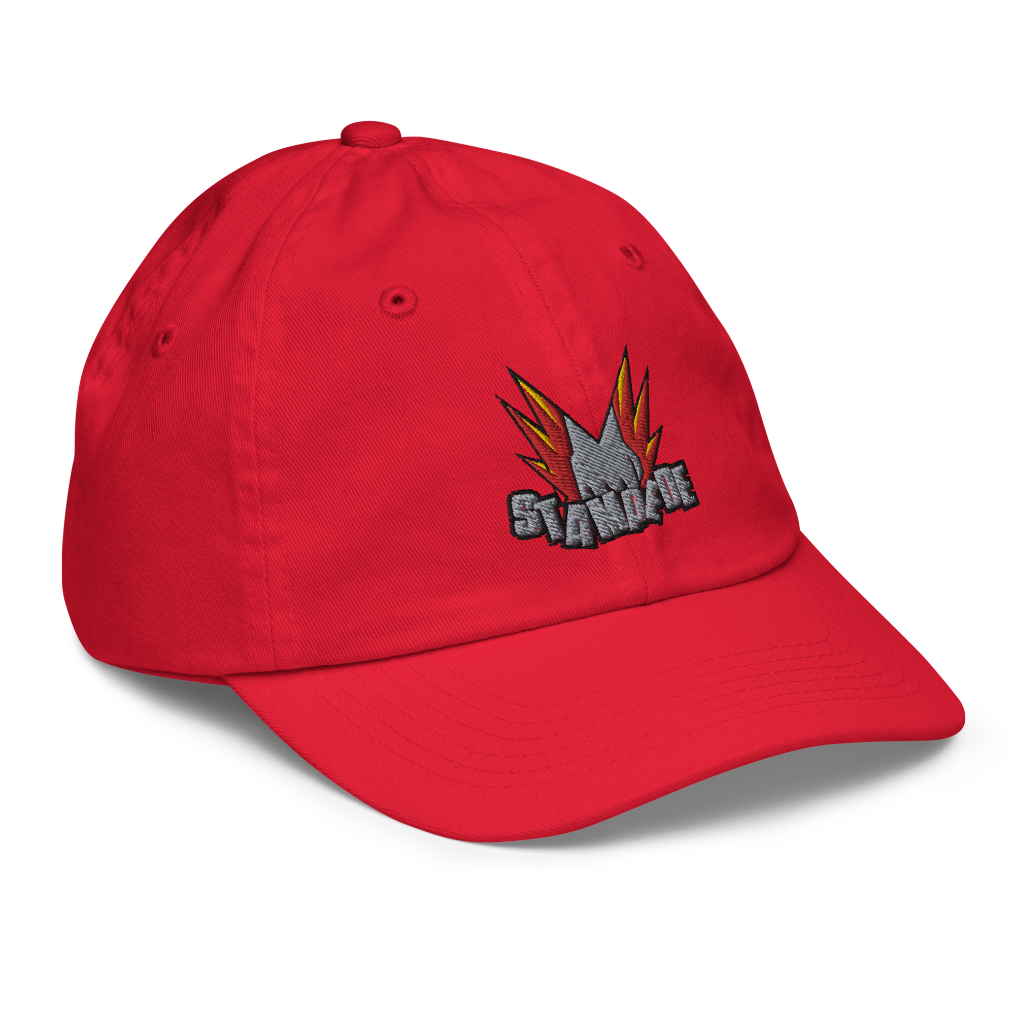 Zoo Jitsu Fighters Stampede Youth Baseball Cap - Adjustable & Stylish Animal Print Hat for Kids & Teens - Perfect for Sports, Outdoor Adventures & Casual Wear