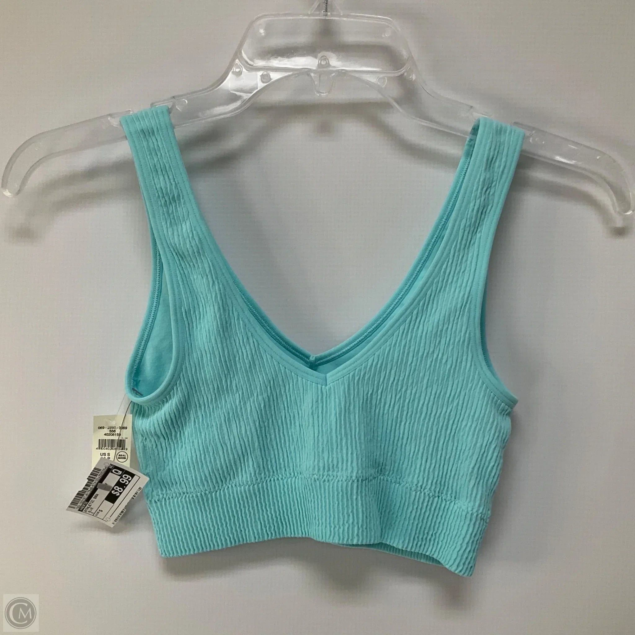 Aerie Women's Athletic Sports Bra - Light Blue, Size Small - Perfect for Yoga, Running & Gym Workouts