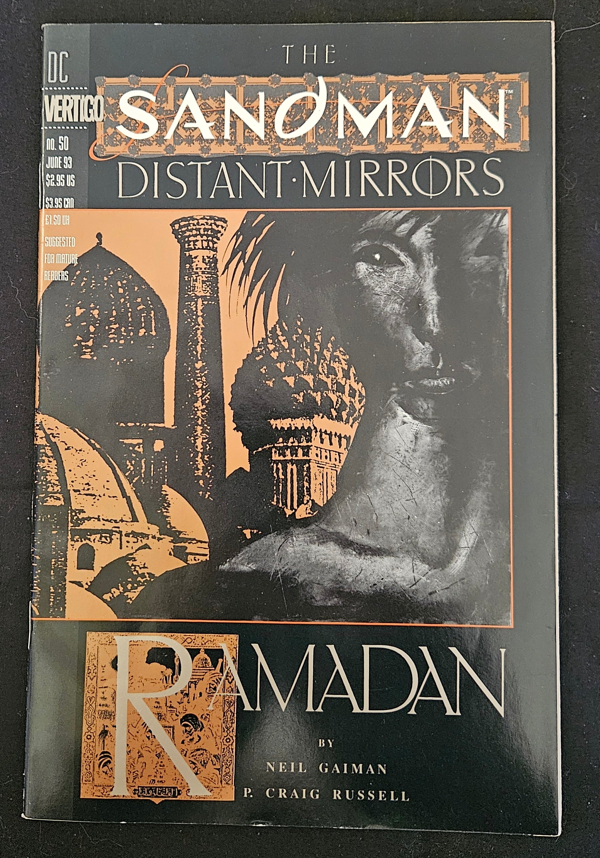 The Sandman #50: Distant Vertigos | DC Vertigo Comic Book | 1993 Edition | Collectible Graphic Novel for Fans & Readers